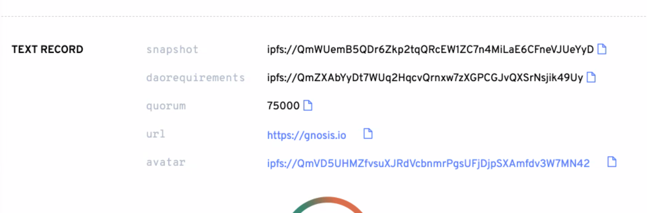 ENS configuration for Snapshot on IPFS